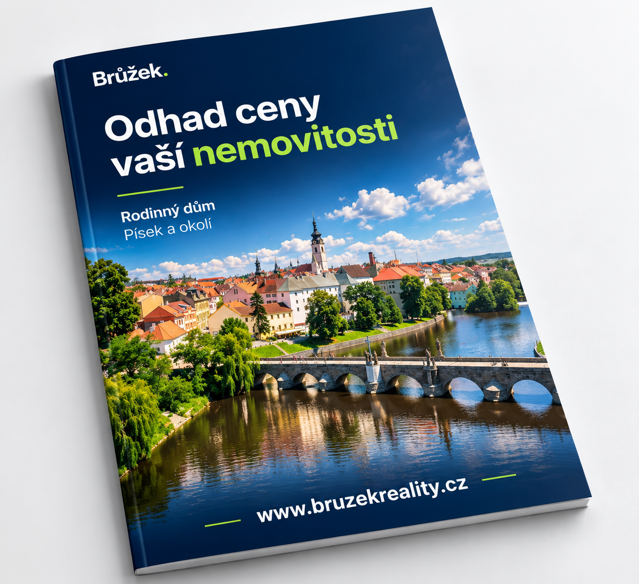 Ukázka PDF odhadu ceny nemovitosti od Michala Brůžka
